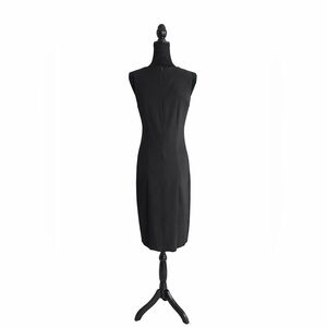 AB studio Elegant Black Sleeveless Dress Sz 10